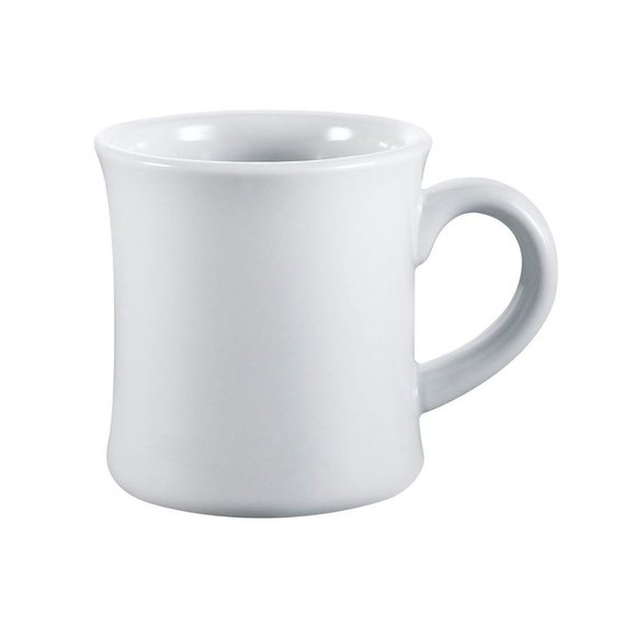Hartford Mug 12 Oz. American White, 3 1/2", Stoneware, American White, Pack of 4 - Picture 1 of 1